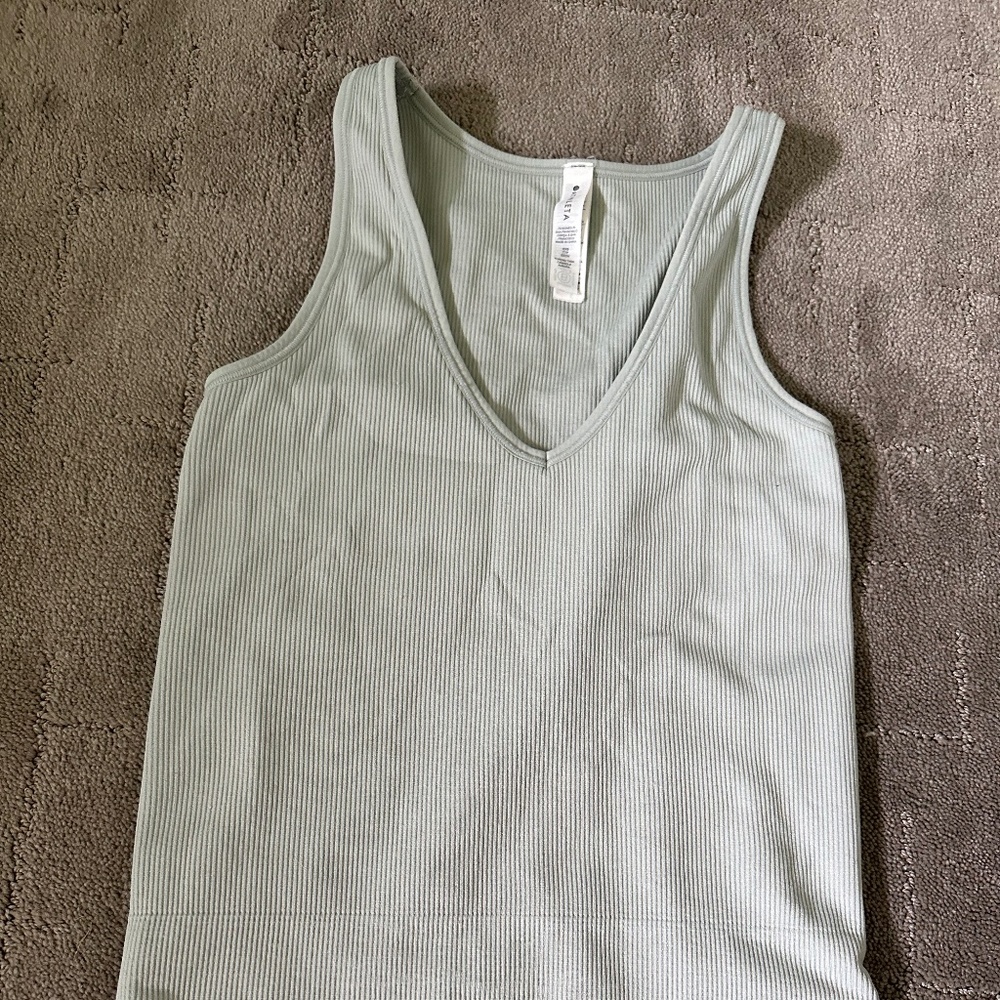 Athleta Aurora Tank Ribbed Full Length